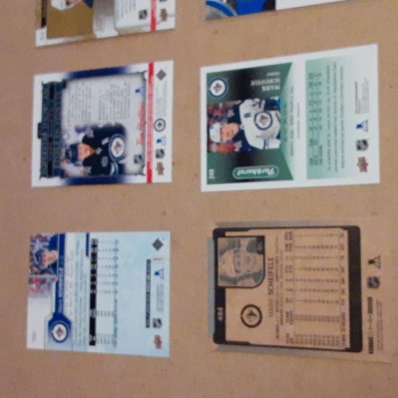 Mark Scheifele Winnipeg Jets NHL Hockey Cards & Sticker x 12 - Picture 14 of 16
